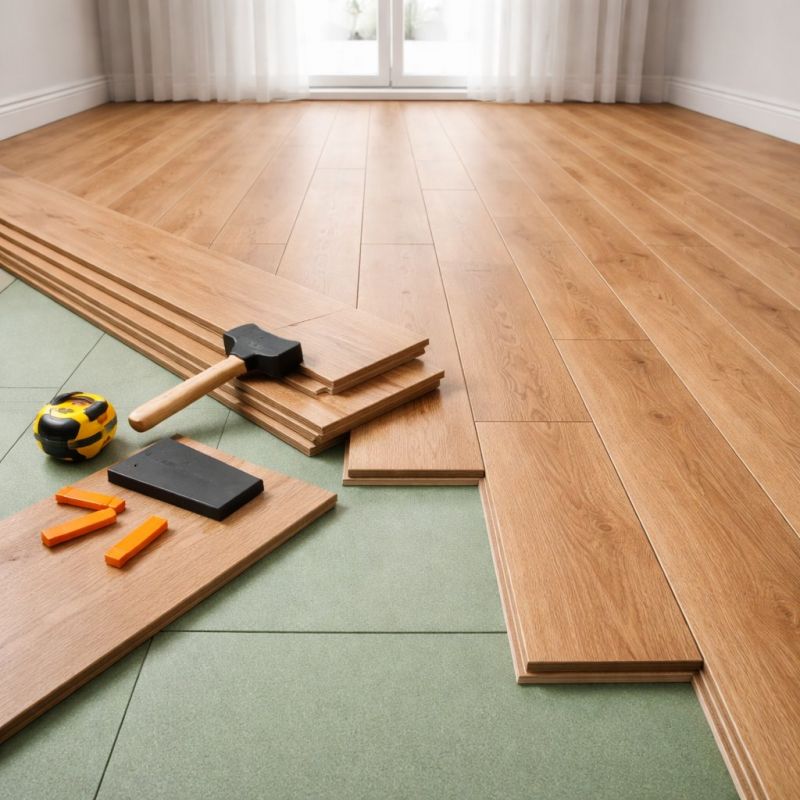 Laminate Floor Remodeling in Roseville, CA