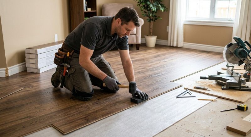 Laminate Floor Replacement in Greensboro, NC