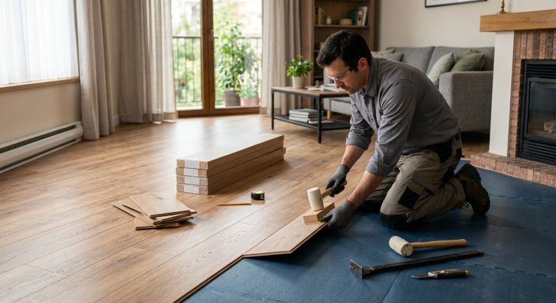 Laminate Floor Replacement in Fort Wayne, IN