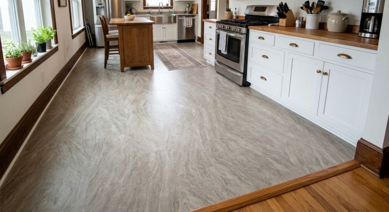 Sheet Linoleum Installation in Denton, TX