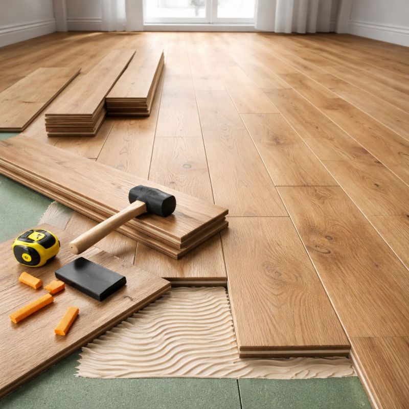 Engineered Wood Installation in Fredericksburg, VA