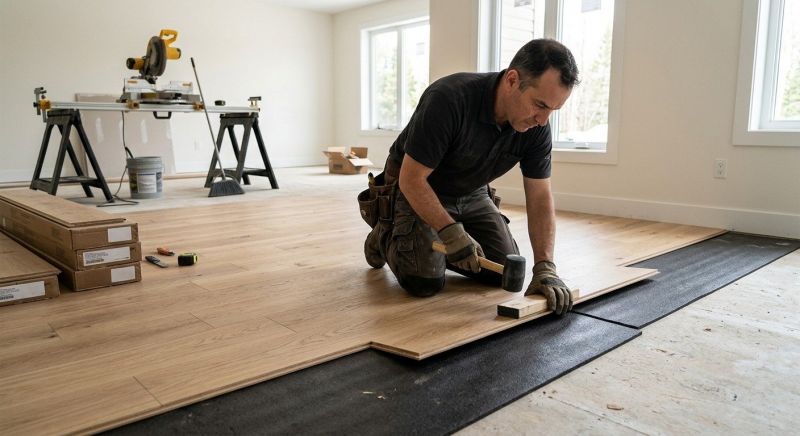 Engineered Wood Installation in Fredericksburg, VA