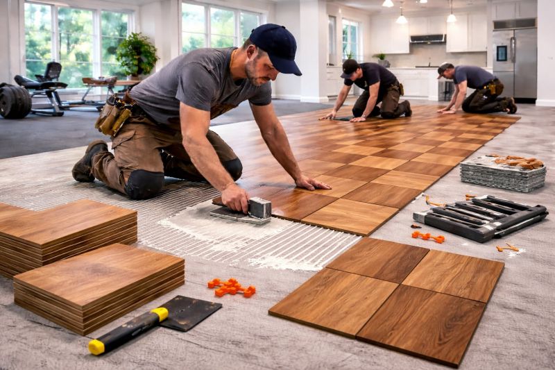 Hardwood Floor Installation in San Antonio, TX
