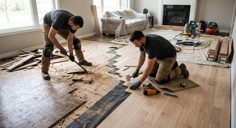 Hardwood Replacement in Austin, TX