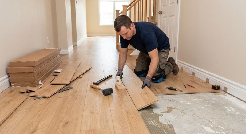 Laminate Floor Replacement in Fort Wayne, IN