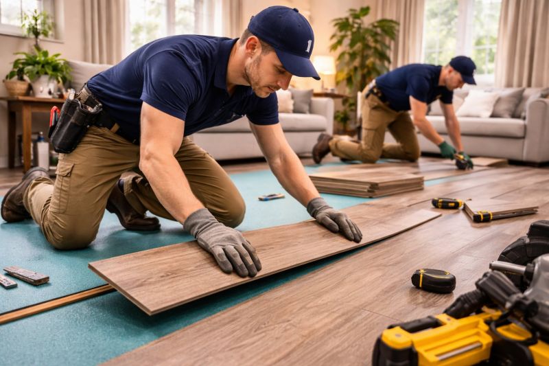 Laminate Floor Replacement in Loudoun County, VA