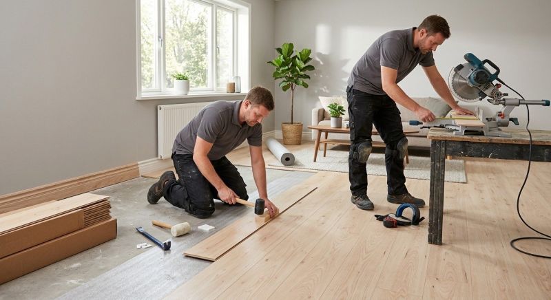 Laminate Wood Installation in Roseville, CA