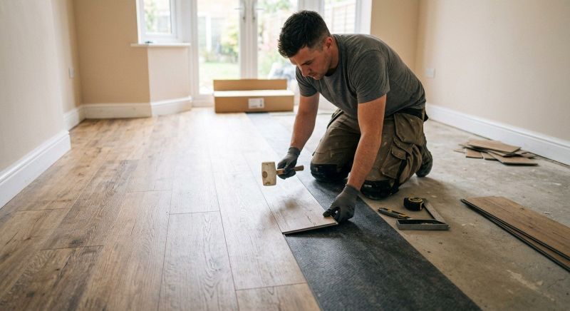 Linoleum Floor Installation in Frisco, TX