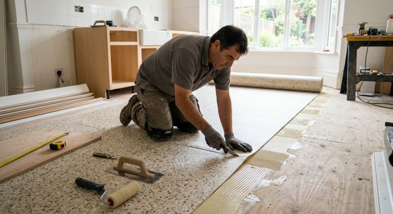 Linoleum Flooring Replacement in Fort Worth, TX