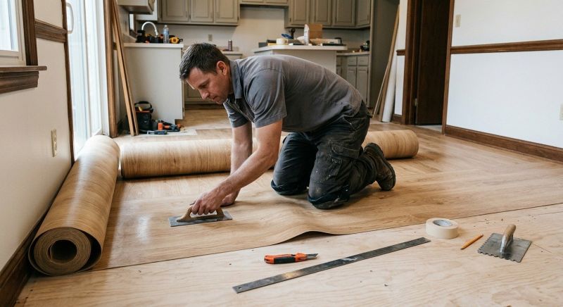 Sheet Flooring Installation in Nashville, TN