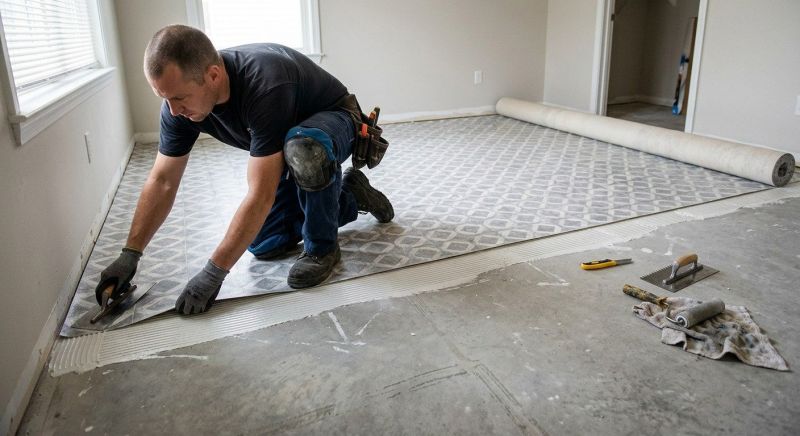 Sheet Flooring Installation in Atlanta, GA
