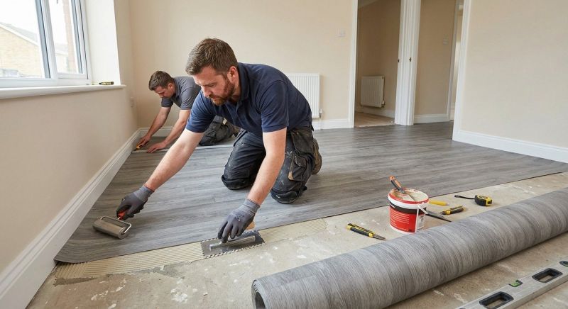 Sheet Linoleum Installation in Cincinnati, OH