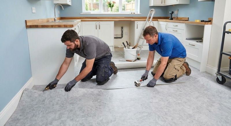 Sheet Linoleum Installation in Mesa, AZ