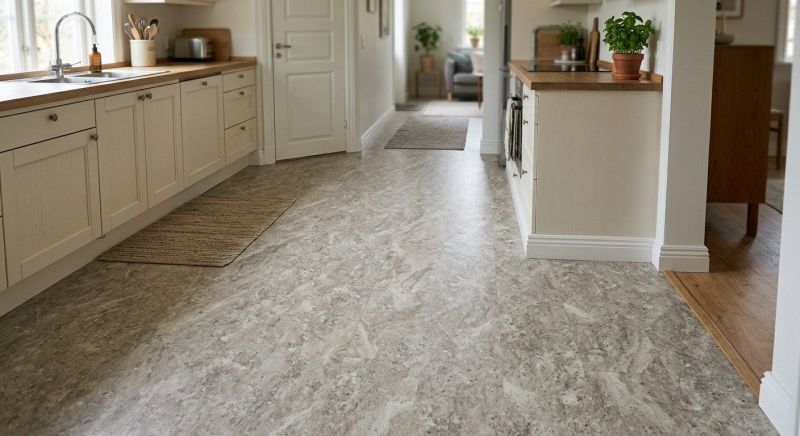 Sheet Linoleum Installation in Loudoun County, VA