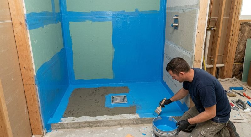 Shower Tile Waterproofing in Conroe, TX