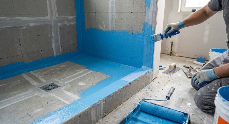Shower Tile Waterproofing in Alpharetta, GA