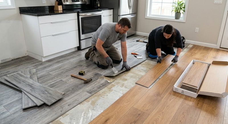 Vinyl Tile Installation in Boulder, CO