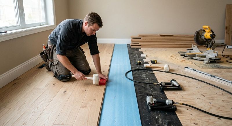 Walnut Flooring Installation in San Antonio, TX